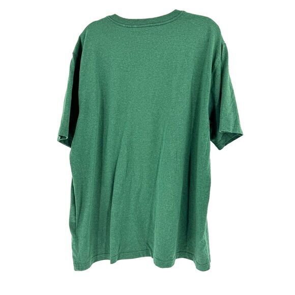 Carhartt Loose Fit T Shirt Men's XL Kelly Green Short Sleeve K87 Pocket Workwear - Picture 2 of 9